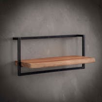 Etagère murale bois métal MELBOURNE