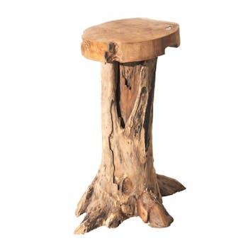 Tabouret de bar teck massif ARIZONA