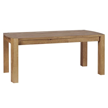 Table de Repas 180cm en Chêne Huilé 180x90x76cm NARVIK