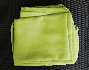 Jeu de Housses tissu vert pour Bain de Soleil DARWIN