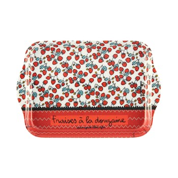 LIBERTY Plateau FRAISE ROUGE 20x15cm DLP