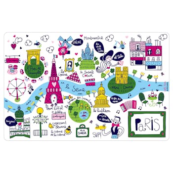 PARIS ALMA Set de table 43x28cm DLP