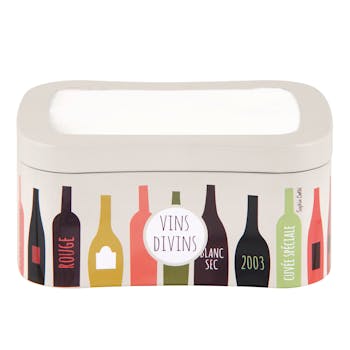 VINS DIVINS Distributeur de Serviettes Name 14,5x10x6,5cm DLP