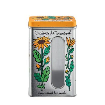 LES FENETRES Boite à Graines de Tournesol 9x6x14,5cm DLP