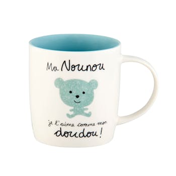 FAMILLE Mug (+ Boite) Nounou 8,5x9cm DLP