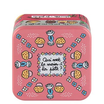 EMPILABLE Boite à sucre vanillé (empilable) 16x9,5cm DLP