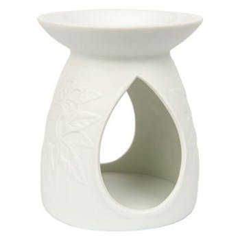 Brûleur à tartelette blanc Hue Floral YANKEE CANDLE