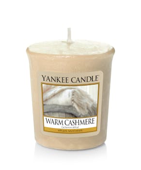 Cachemire Délicat bougie parfumée votive YANKEE CANDLE