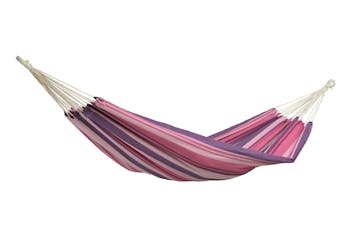 Hamac de jardin XL TAHITI Candy Rose violet 200x100cm AMAZONAS