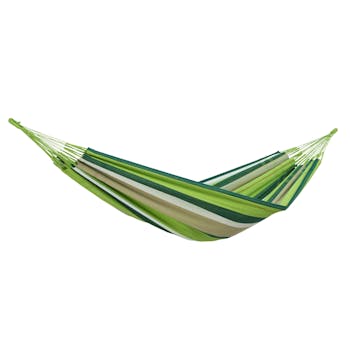Hamac de jardin 2 places COLOMBIANA Oliva Vert 240x160cm AMAZONAS