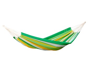 Hamac de jardin XL LAMBADA Apple Vert jaune 210x140cm AMAZONAS