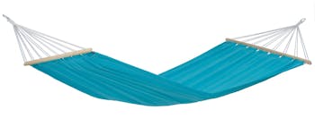 Hamac de jardin XL MIAMI Aqua Bleu 220x120cm AMAZONAS