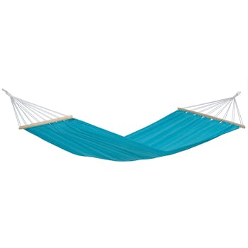 Hamac de jardin XL MIAMI Aqua Bleu 220x120cm AMAZONAS
