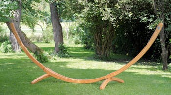 Support de hamac bois ARCUS 437x160x145cm AMAZONAS