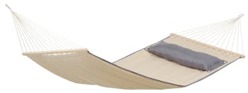 Hamac de jardin 2 places AMERICAN DREAM Écru 200x120cm AMAZONAS