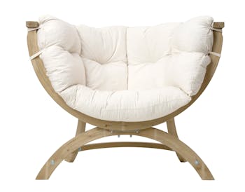 Fauteuil de jardin Siena Uno Natura 118x93x58cm AMAZONAS
