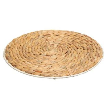 Set de table rond roseau tressé D35cm