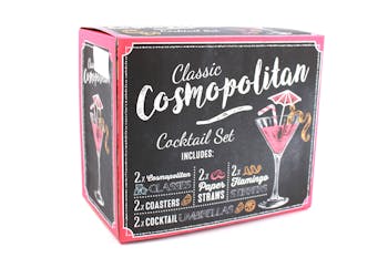 Set à Cocktail Cosmopolitan en coffret