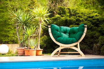 Fauteuil de jardin vert SIENA UNO