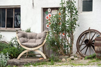Fauteuil de jardin taupe SIENA UNO