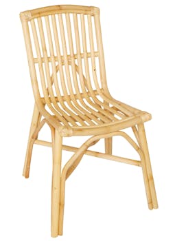 Chaise rotin naturel DAVID KOK