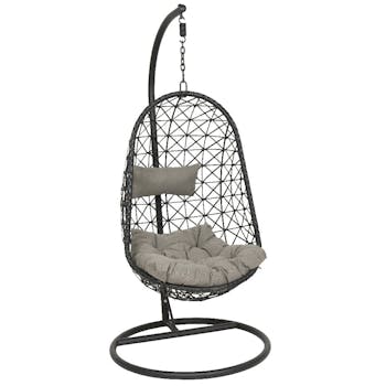 Fauteuil suspendu de jardin en métal