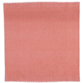 Plaid vieux rose coton bio 150 x 130 cm