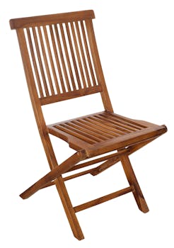 Chaise de jardin en teck huilé 90cm MACAO