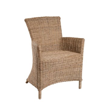 Fauteuil Rotin exotique 63x65x85 LOLA