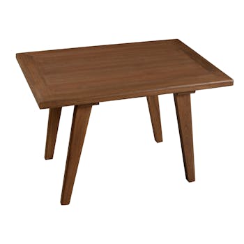Table d'appoint rectangulaire bois 70x50x45 FANNY