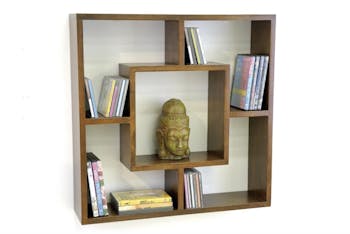 Etagère murale destructurée 67x67x16cm MAORI