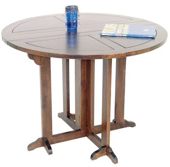 Table à manger ronde pliante Ø100 TRADITION