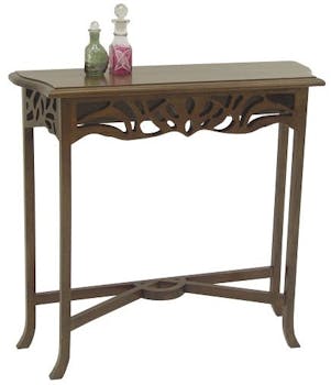 Console coloniale bois hévéa 80cm TRADITION