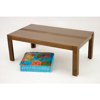 Table basse hévéa 110x60cm GALA