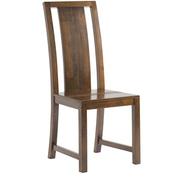 Chaise coloniale bois hévéa massif GALA