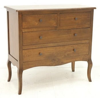 Commode galbée bois massif TRADITION