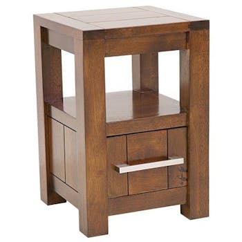 Table de chevet moderne 1 tiroir ATTAN