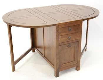 TABLE TRADITION ovale pliante 90cm