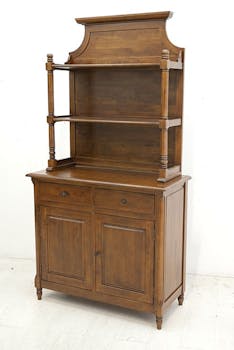 Vaisselier ancien hévéa massif TRADITION