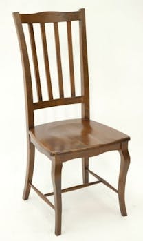 Chaise galbée hévéa TRADITION