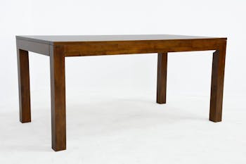 Table de repas rectangle Hévéa 160x90x76cm HELENA