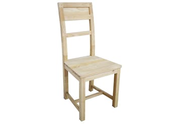 Chaise Hévéa 45x49x100cm GALA