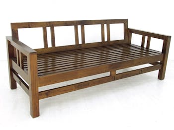 Canapé Hévéa 200x80x80cm TESSA