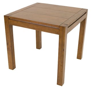 Table de repas Hévéa 80x80x76cm OLGA
