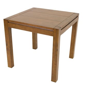 Table de repas Hévéa 80x80x76cm OLGA