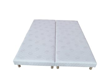 Sommier à lattes QUEEN SIZE en bois massif 160 X 200 cm