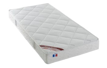 Matelas 1 pers 90X190 cm en mousse haute densité ATTAN