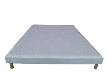 Sommier à lattes en bois massif 2 pers 140 X 190 cm