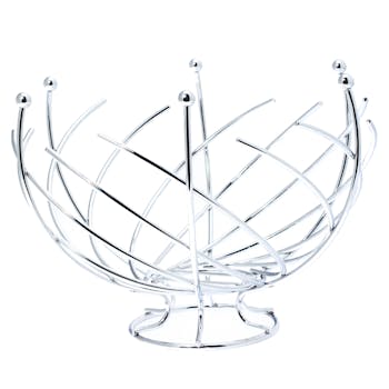 Coupe ronde en acier inoxidable D 30 cm