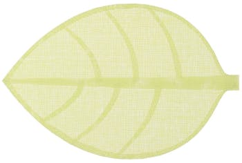 Set de table forme feuille 50 x 33 cm  Vert